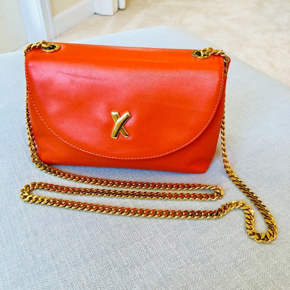 Paloma Picasso Orange Crossbody - Fab Fall Color